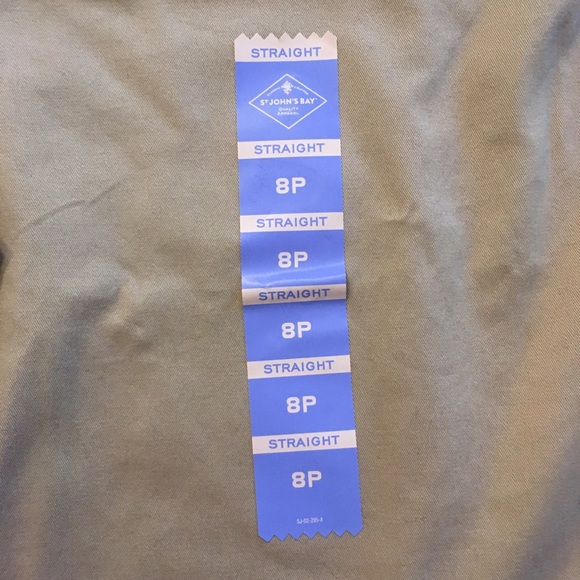 St. John's Bay Womens Mid Rise Straight Leg Pants - Picture 4 of 16